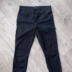 MOTHER The Looker Crop Black 27 NWOT